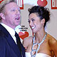 Former tennis star Boris Becker and his wife Lilly arrive for the 'Ein Herz fuer Kinder' (A Heart for Children) TV charity telethon