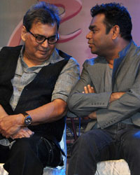 Subhash Ghai and A R Rahman