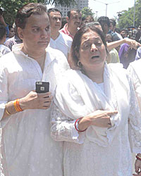 Aadesh Shrivastava Funeral