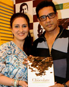 Juhi Babbar and Anup Soni