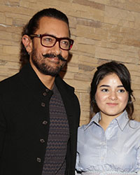 Aamir Khan and Zaira Wasim