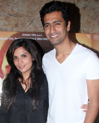 Richa Chadda and Vicky Kaushal