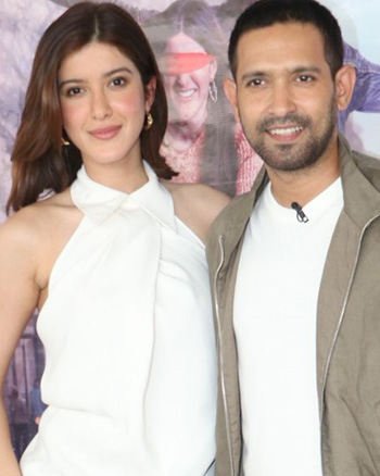 Shanaya Kapoor and Vikrant Massey