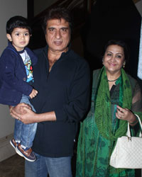 Raj Babbar and Nadira Babbar