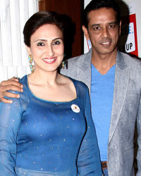 Juhi Babbar and Anup Soni