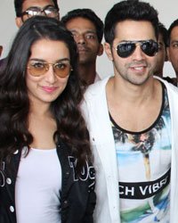 ABCD 2 Team kicks off The City Tour promotions by interacting with media during a press meet at Carnival Cinemas, Indore