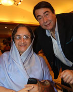 Neela Devi and Randhir Kapoor