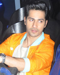 Varun Dhawan during the launch of India's first dark roller coaster ride - India's first entertainment theme park 'Adlabs Imagica' at Khalapur near Lonavala