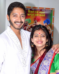 Shreyas Talpade and Deepti Talpade