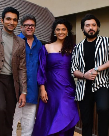 Pratik Gandhi, Rahul Dholakia, Saiyami Kher and Divyendu Sharma