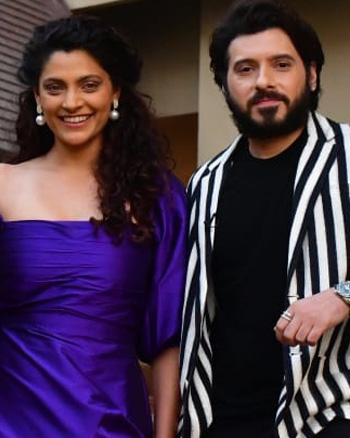 Pratik Gandhi, Saiyami Kher and Divyendu Sharma