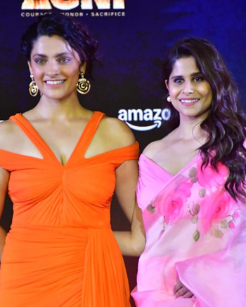 Saiyami Kher and Sai Tamhankar