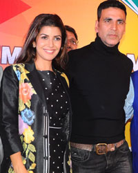 Nimrat Kaur and Akshay Kumar