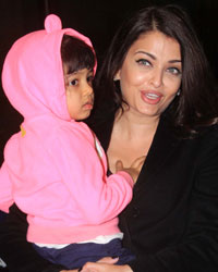 Aradhya and Aishwarya Rai Bachchan