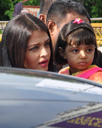 Aishwarya Rai Bachchan and Aaradhya