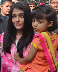 Aishwarya Rai Bachchan and Aaradhya