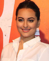 Sonakshi Sinha promotes her film Akira during the felicitation of the girls of Akshay Kumar's karate academy