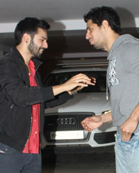 Varun Dhawan and Sidharth Malhotra