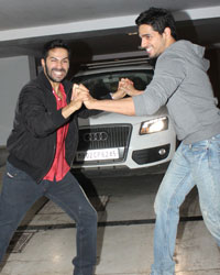 Varun Dhawan and Sidharth Malhotra