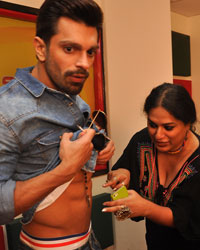 Karan Singh Grover and RJ Prackriti