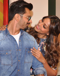 RJ Prackriti, Karan Singh Grover and Bipasha Basu