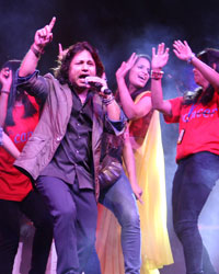 Kailash Kher's concert titled Aman Tu Mera Hero was held at Thyagraj Stadium, New Delhi