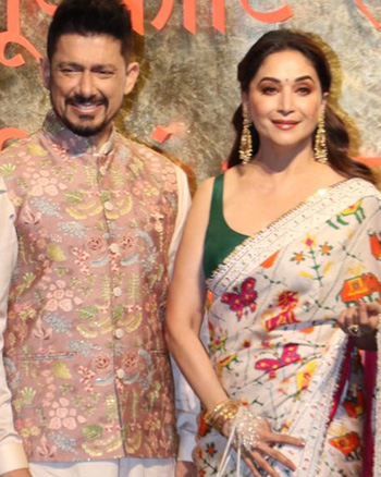 Shriram Madhav Nene and Madhuri Dixit