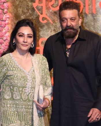 Maanayata Dutt nd Sanjay Dutt