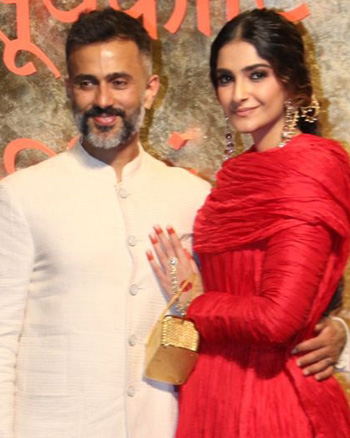 Anand Ahuja and Sonam Kapoor