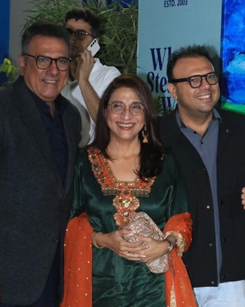 Boman Irani and Zenobia Irani