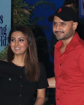 Geeta Basra and Harbhajan Singh