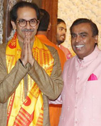 Madhuri Dixit, Uddhav Thackeray, Mukesh Ambani and Aamir Khan