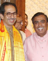 Uddhav Thackeray, Mukesh Ambani and Aamir Khan