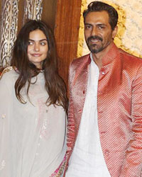 Gabriela Barros and Arjun Rampal