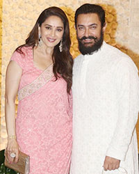 Madhuri Dixit and Aamir Khan