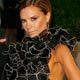 Victoria Beckham arrives with designer Marc Jacobs to attend the Council of Fashion Designers of America annual awards