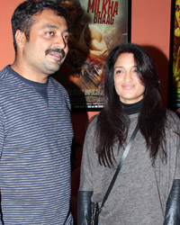 Anurag Kashyap and  Sandhya Mridul