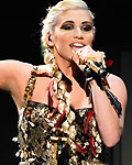 Kesha performs 'Die Young' at the 40th American Music Awards in Los Angeles