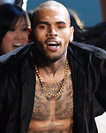 Chris Brown performs 'Everyday Birthday' at the 40th American Music Awards in Los Angeles