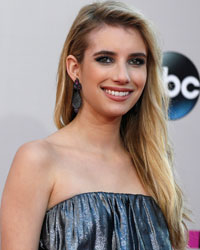 Actress Emma Roberts arrives at the 41st American Music Awards in Los Angeles, California