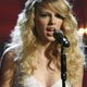 Taylor Swift performs at the 2008 American Music Awards in Los Angeles