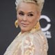 Actress Brigitte Nielsen arrives at the 2008 American Music Awards in Los Angeles