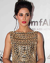 Nargis Fakhri at amfAR India Inauguration