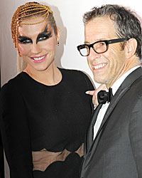 American singer and songwriter Kesha and Fashion designer Kenneth Cole