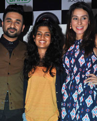 Vir Das, Vega Tamotia and Anindita Nayar