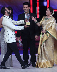 Malaika Arora, Karan Johar and Kiron Kher