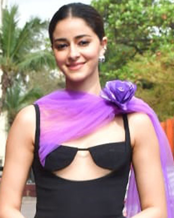 Ananya Panday promotes her upcoming series 'Call Me Bae'