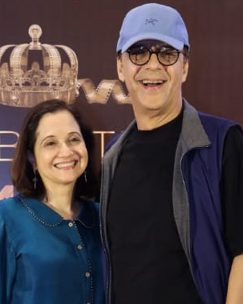 Anupama Chopra and Vidhu Vinod Chopra