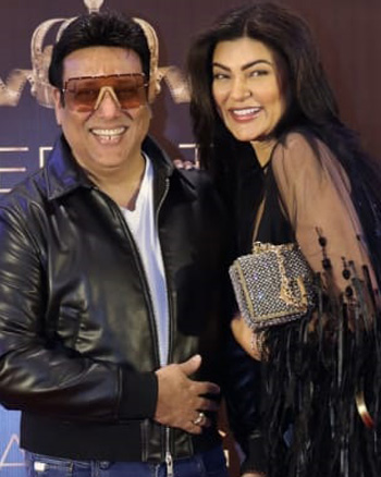 Govinda and Sushmita Sen