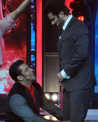 Anil Kapoor on the sets of Bigg Boss 7